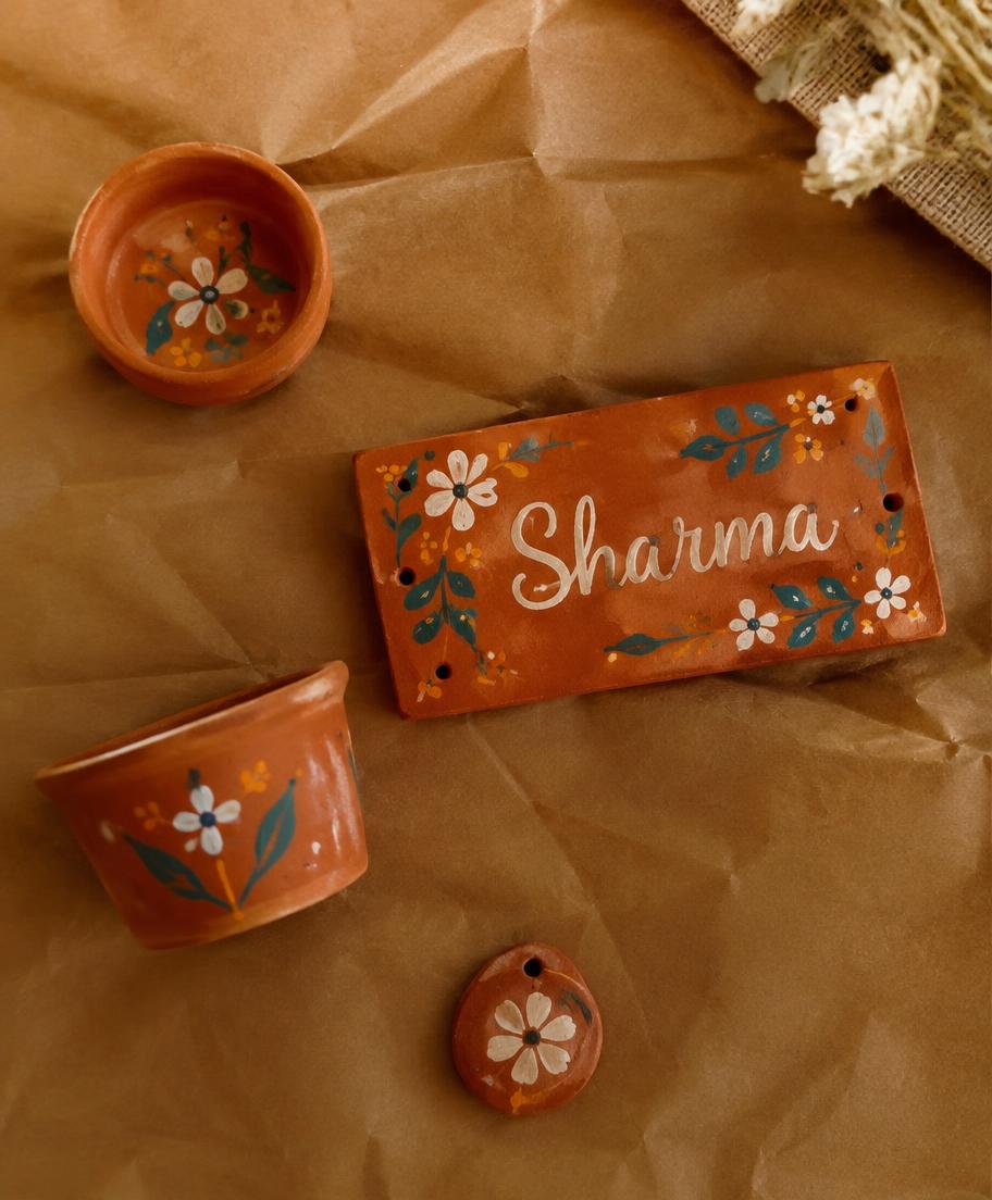 Name in clay